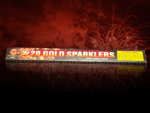 #20 Gold Sparklers